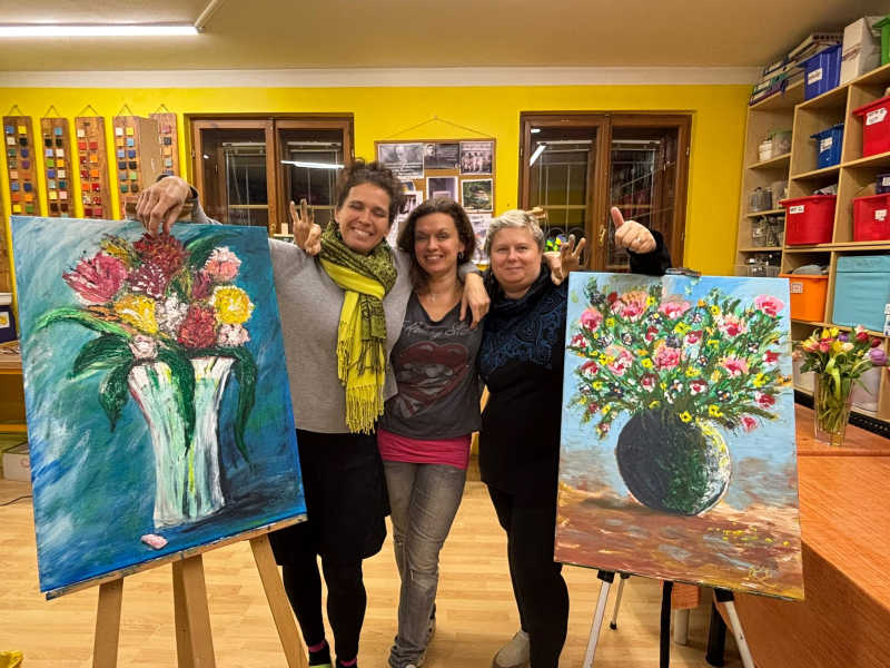 Art Session - malířské podvečery jsou v běhu