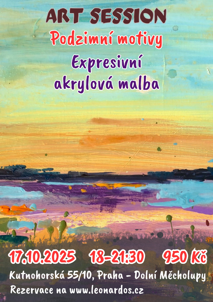 Art Session Expresivni akrylova malba - Podzimni motivy