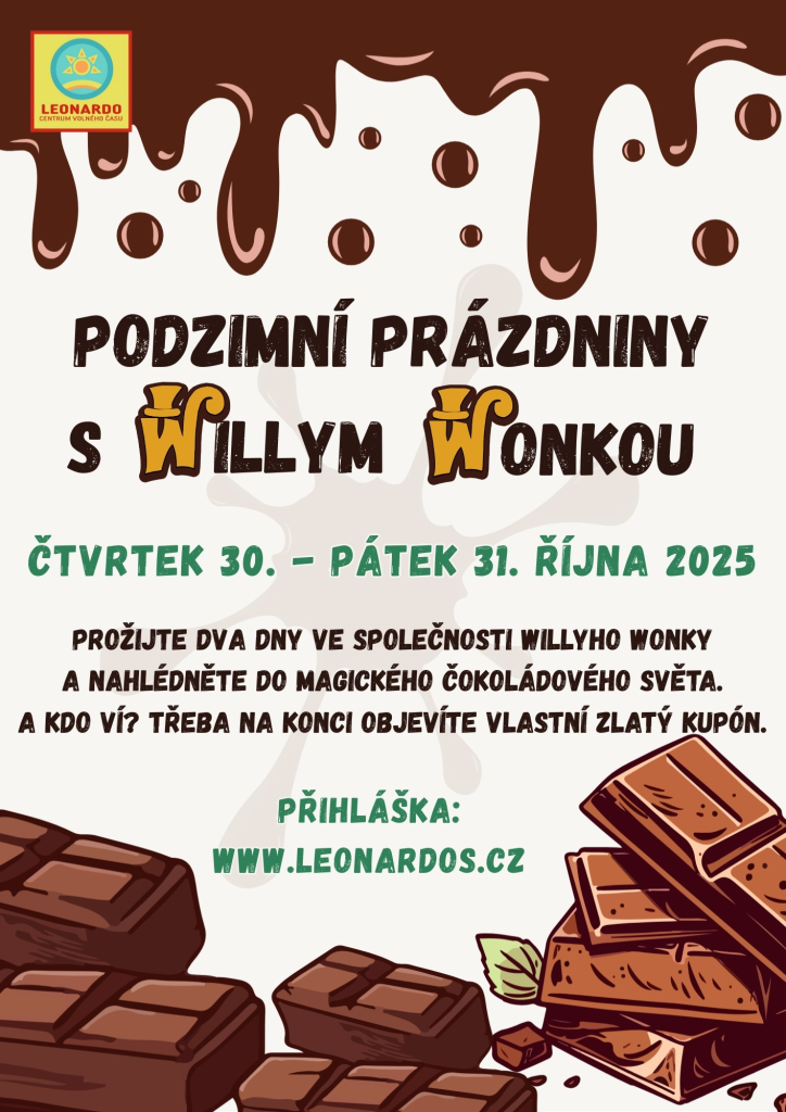 Podzimní prázdniny s Willym Wonkou