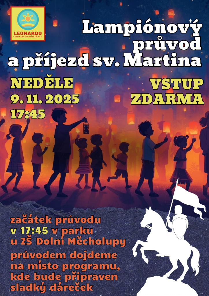 Lampionový průvod a Svatý Martin se blíží