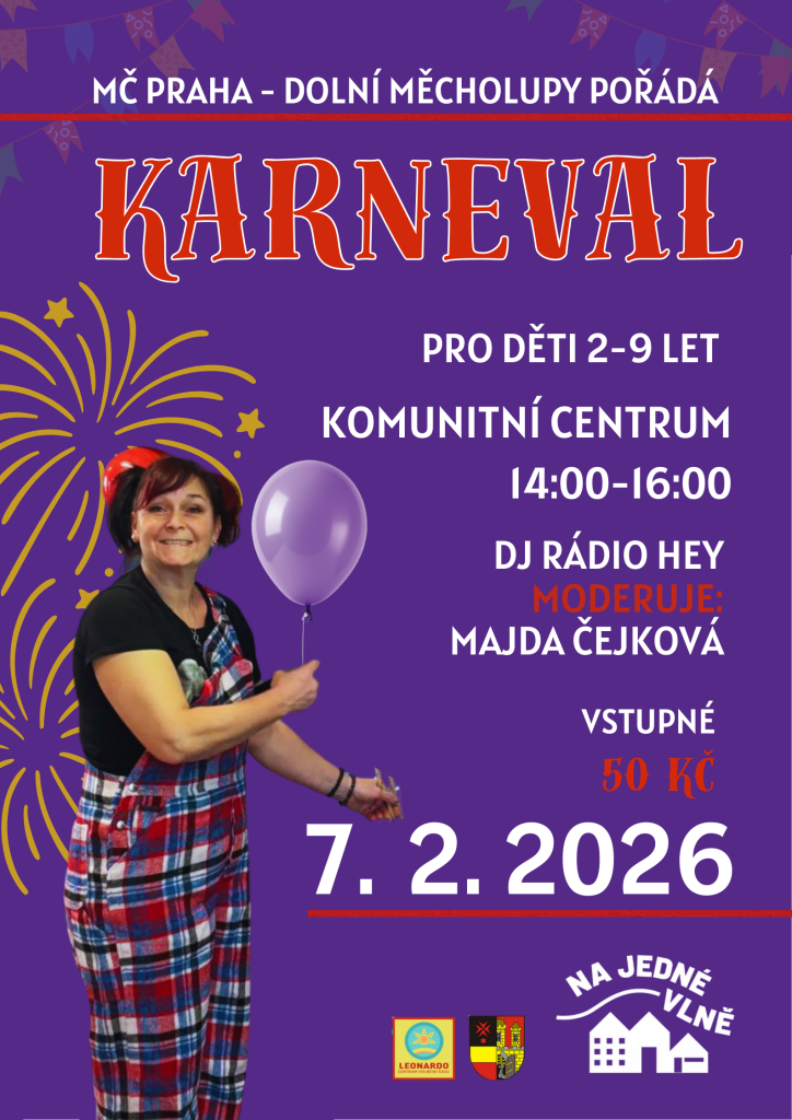 Karneval pro děti se blíží