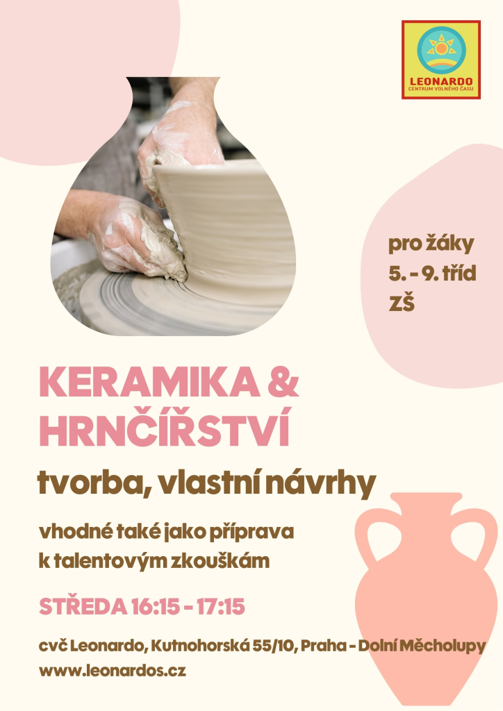 Volná místa na keramice starších dětí