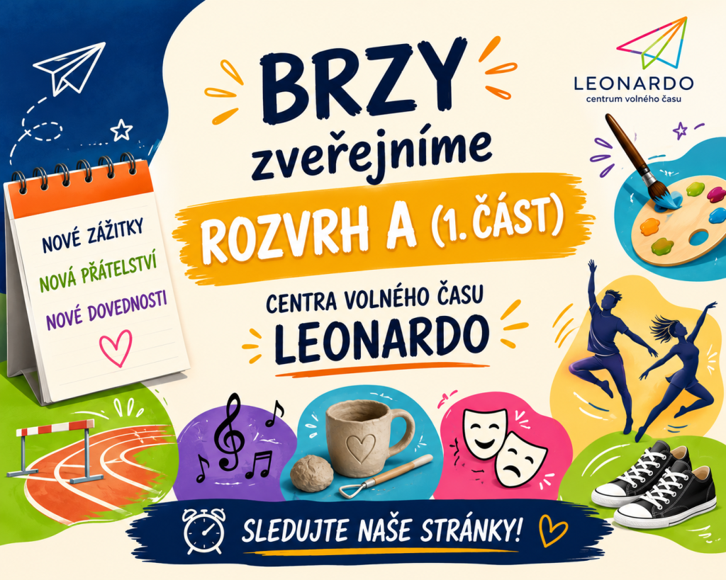 Pracujeme intenzivně na rozvrhu  pro školní rok 2026/2027