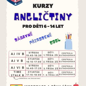 Doplňujeme místa na kurzech angličtiny
