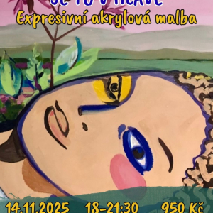 Art Session Expresivní akrylová malba - JE TO V HLAVĚ